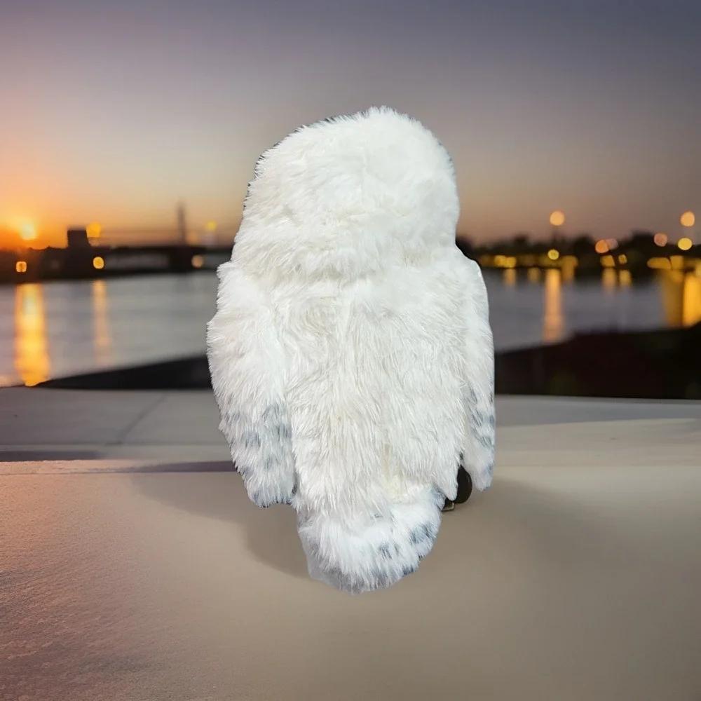 (3)Universal StudioHarry Potter Hedwig Snowy Owl Shoulder Plush Sound & Movement